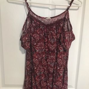 Off the shoulder dress